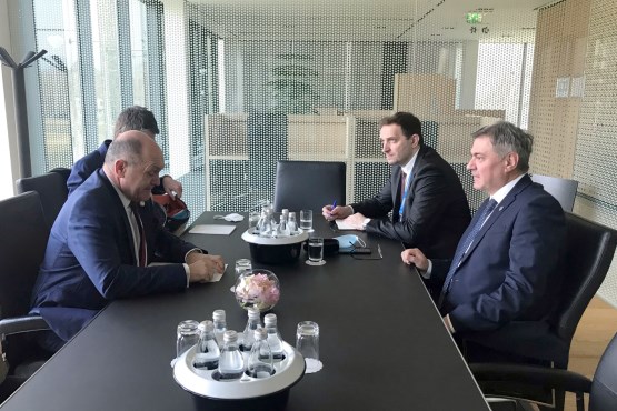 Predsjedatelj Zastupničkog doma dr. Denis Zvizdić razgovarao sa predsjednikom Nacionalnog vijeća Republike Austrije